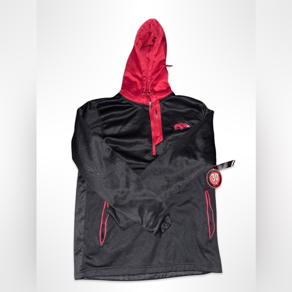 University of Arkansas Hoodie by Colosseum: New: Adult Medium: March Madness
